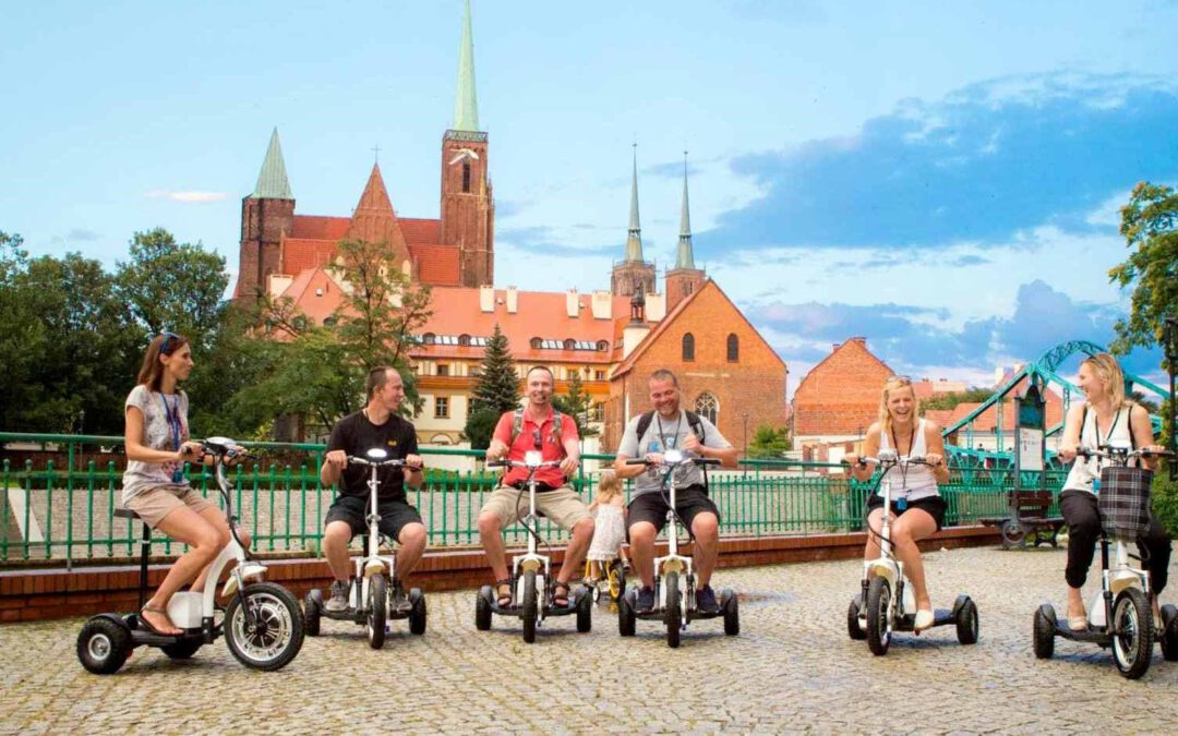Nr 018 Przejażdżka trójkołowcem po Wrocławiu (2h)