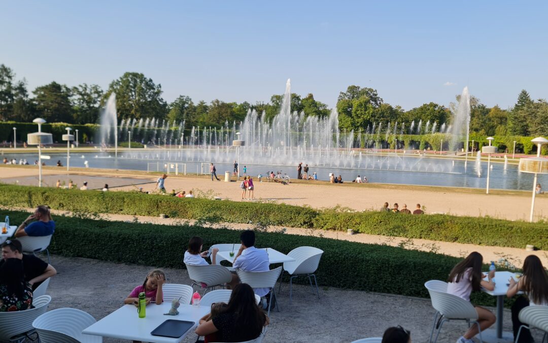 Nr 015E E-Bus-Rundfahrt zur Multimediale Fointane Wasser-Show (1 h)