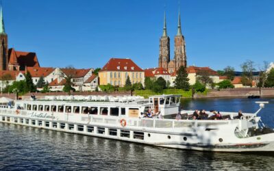 Wratislavią po Odrze. Największym statkiem śródlądowym w Polsce!