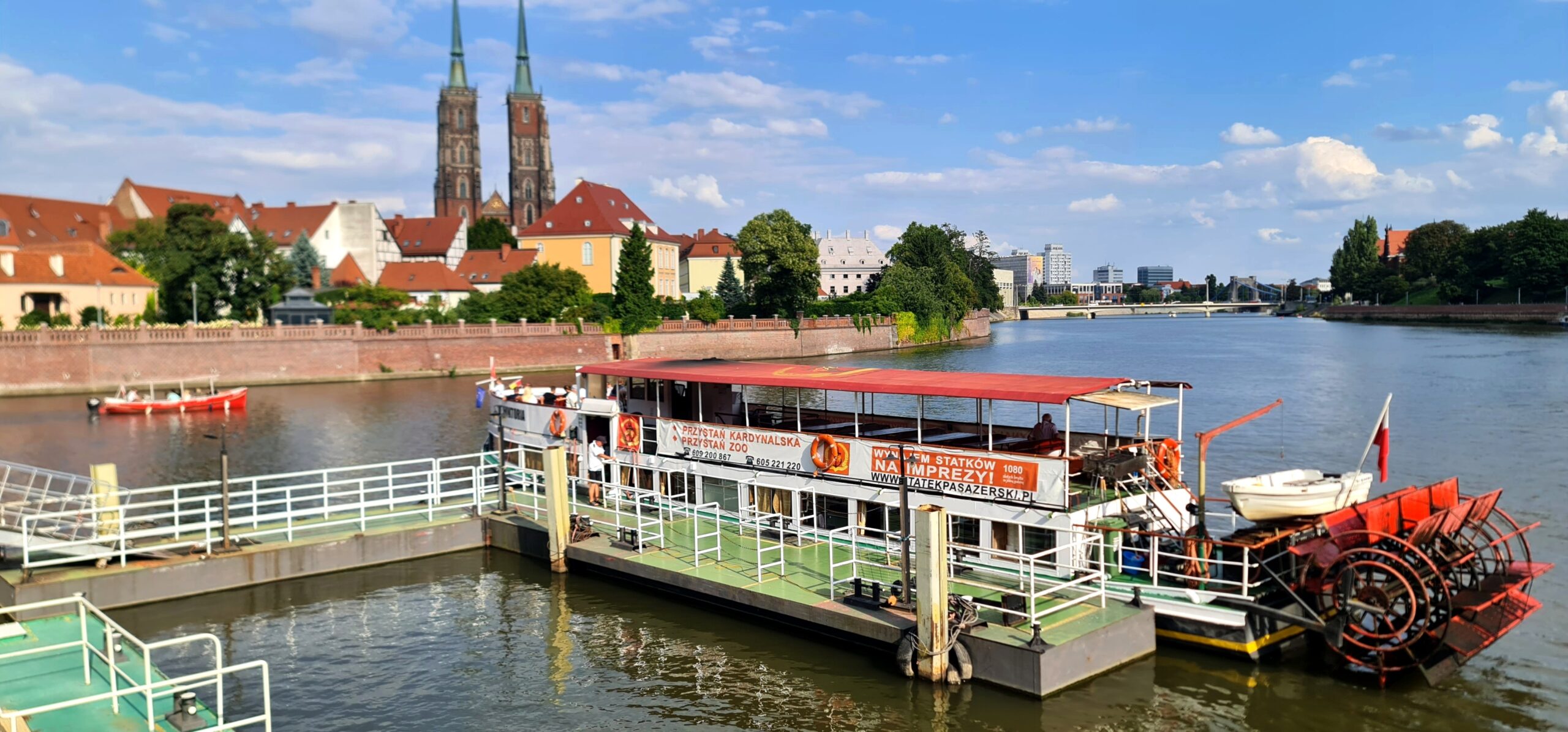 rejsy statkiem po Wrocławiu