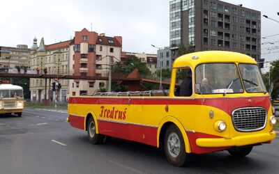 Zabytkowym Fredrusiem po Wrocławiu