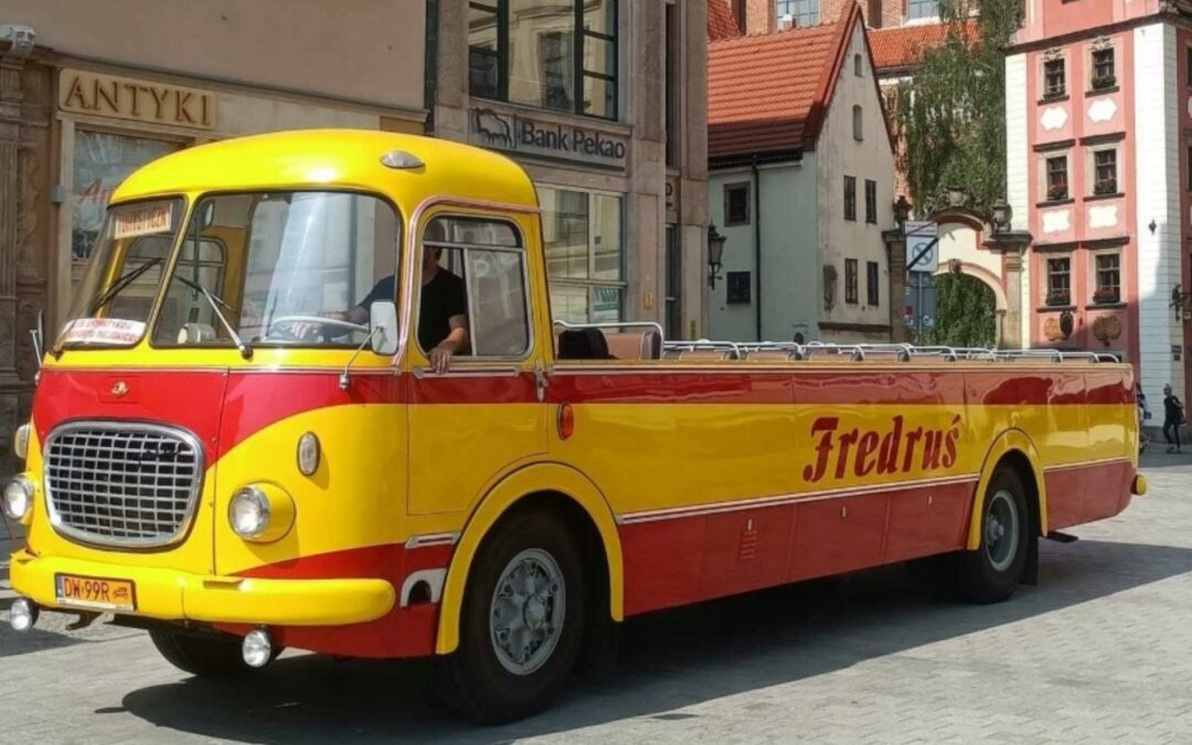 Nr 020C Wroclaw Stadtrundfahrt mit „Fredrus“ bis 52 Pers. (2 h)
